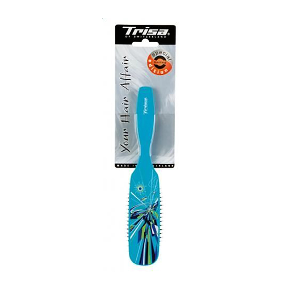 Масажна щітка для волосся Trisa Rubber Cushion Brush Велика, 1 шт
